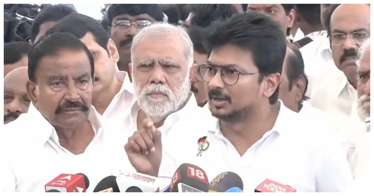 விஜய் மீது உதயநிதி சரமாரி தாக்கு! Udhayanidhi Stalin Attacks CM Vijay Fiercely