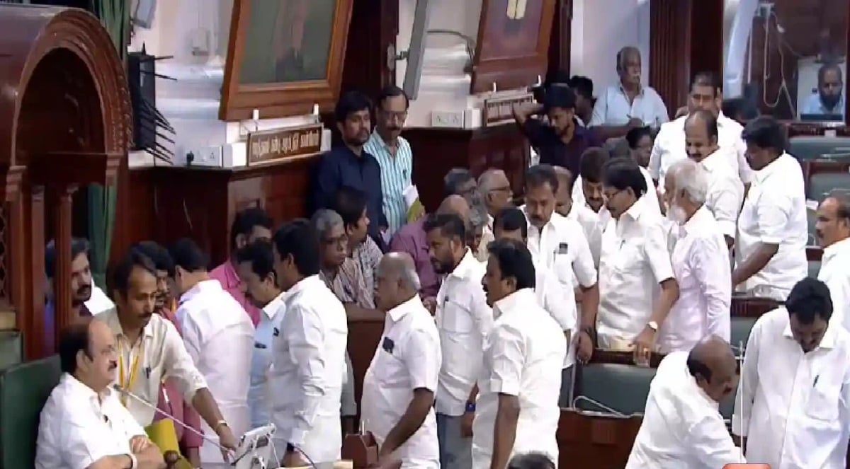 திமுகவின் தொடர் அமளி... கண்டித்த சபாநாயகர்: பரபரப்பான பேரவை நிகழ்வுகள்! DMK continuous uproar Speaker
