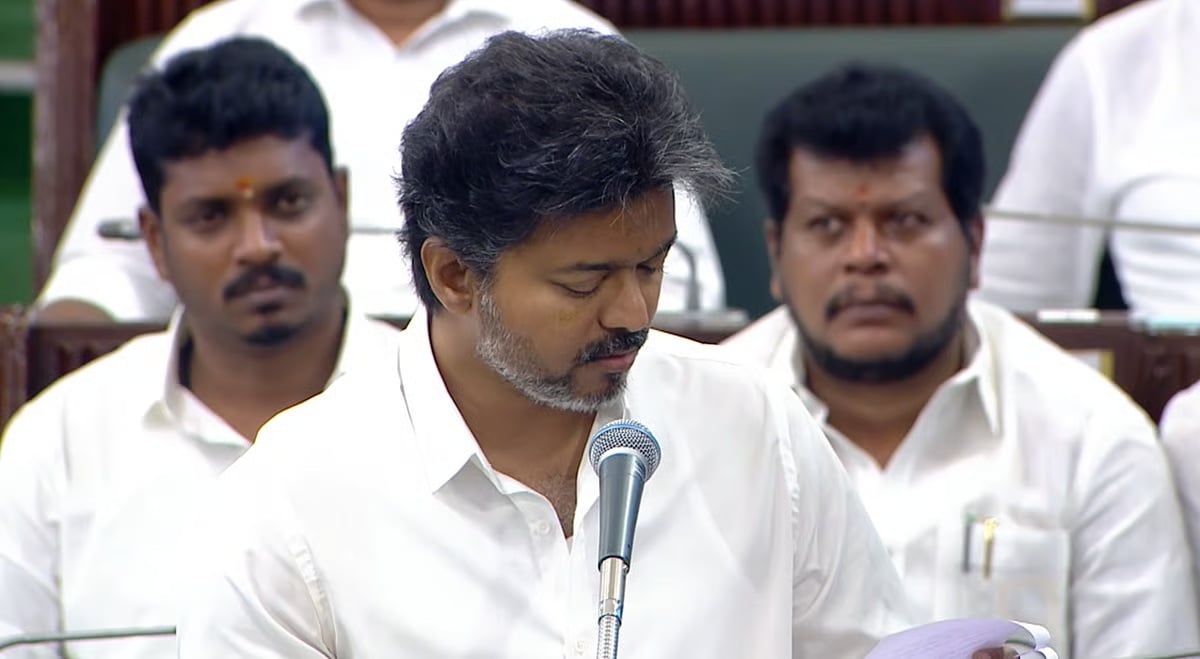 சென்னையில் ரூ. 1200 கோடி செலவில் புதிய தலைமைச் செயலகம்  - விஜய் அறிவிப்பு tamil nadu new secretariat
