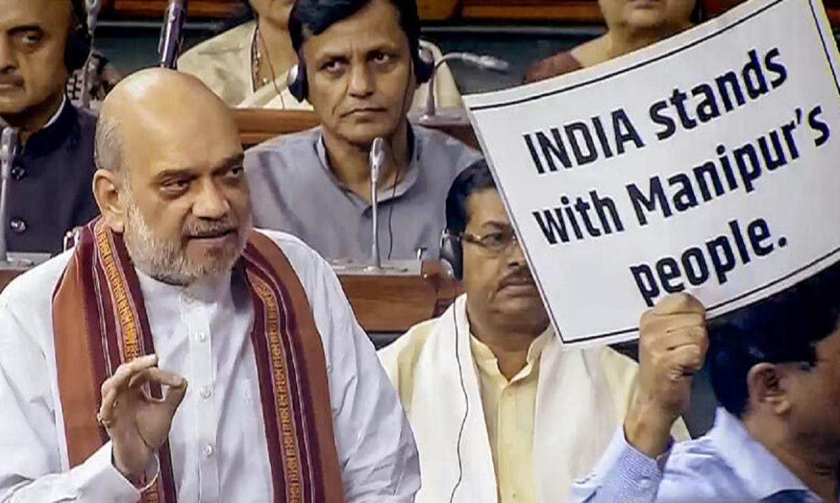 Amit Shah on Manipur incident