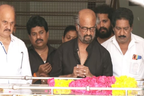 sarathbabu is my friend before an actor rajinikanth press meet