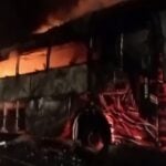tourist bus fire accident in mettupalayam
