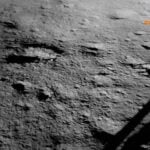 vikram lander send photo of landed surface in moon