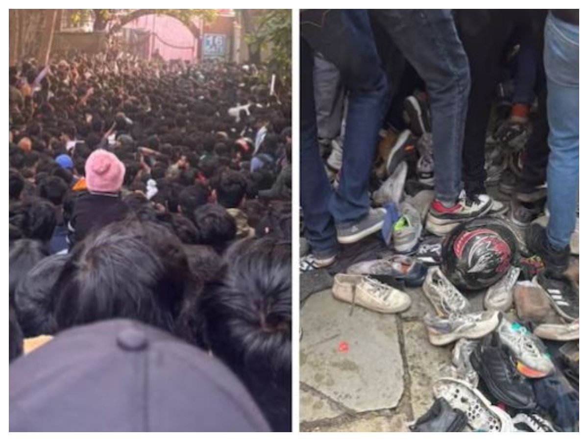 Stampede scare at Delhi stadium