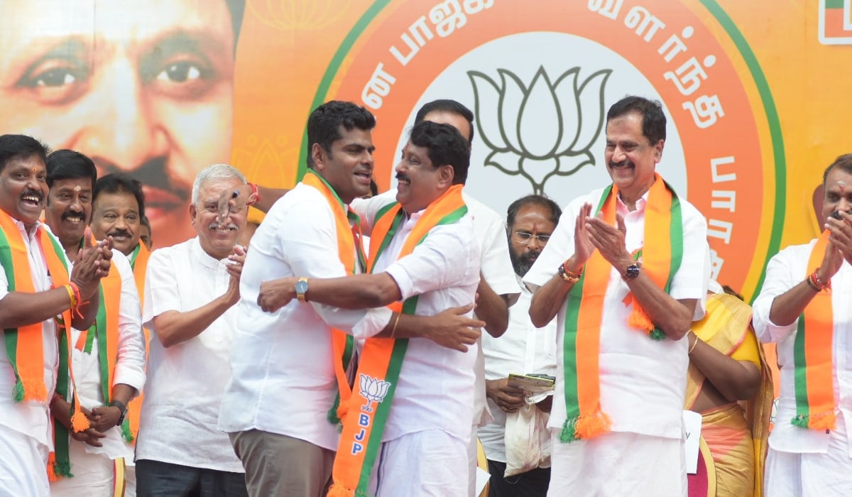 annamalai get new post in bjp when nainar become bjp president