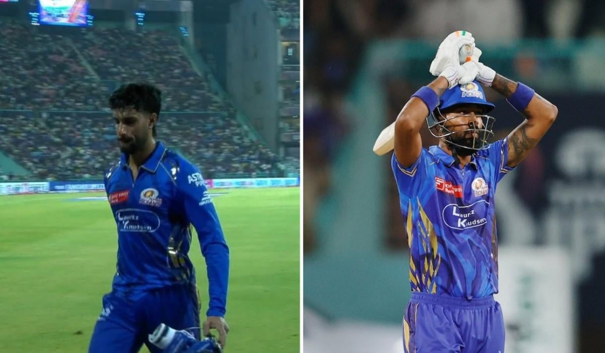 mi lost to lsg by 20 runs.. hardik fifer goes vein
