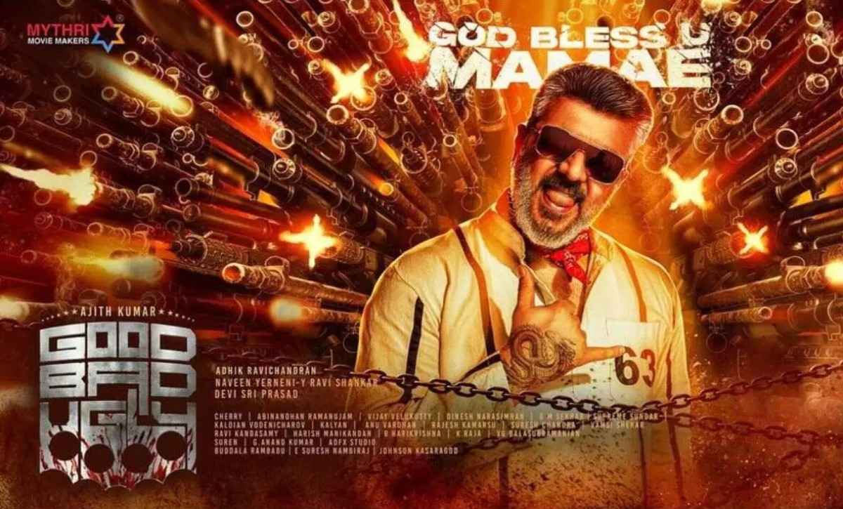 ajith kumar good bad ugly movie review 2025
