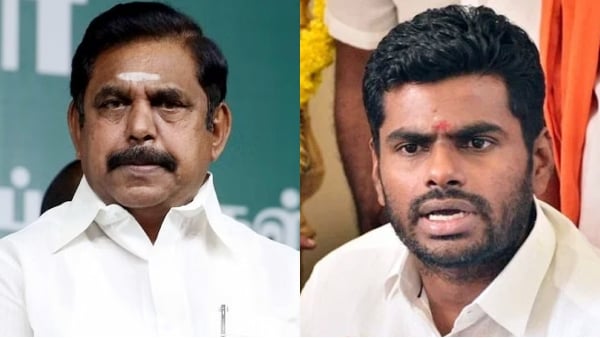 Annamalai has criticized Edappadi Palaniswami