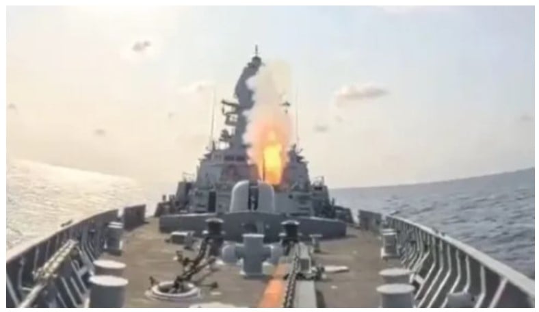 navy test fires missile