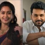 Actress Sridivya plays Karthi's Sister