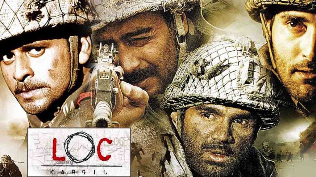 Movies related to India-Pakistan War