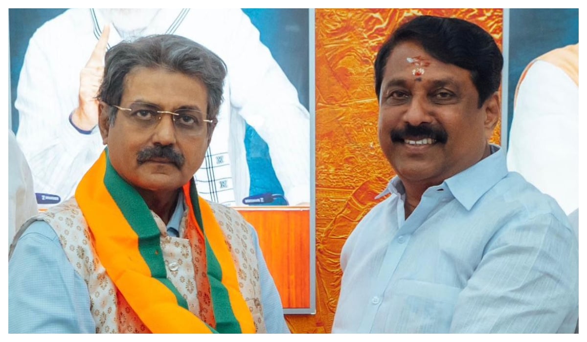 Ex ias officer rajagopal joined bjp