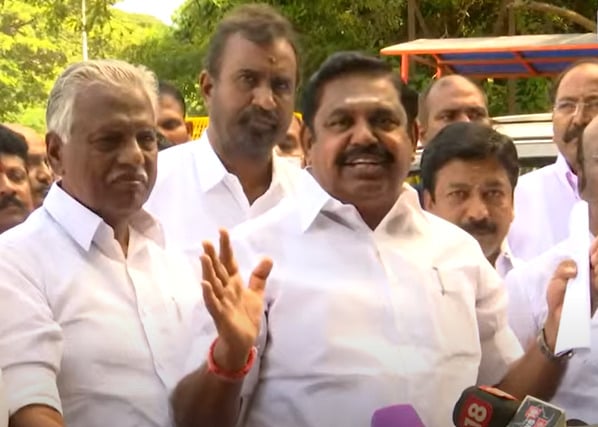 edappadi palanisamy meet governor ravi