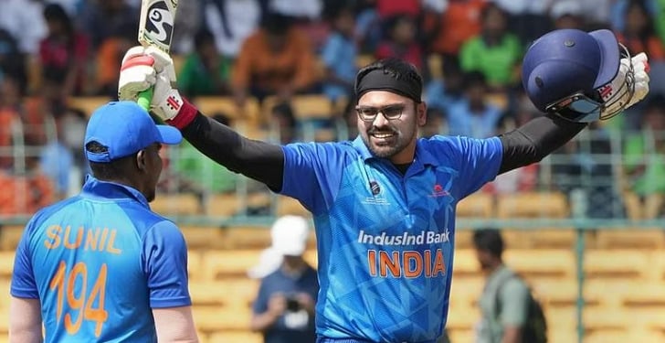 blind cricket worldcup india beat bangladesh