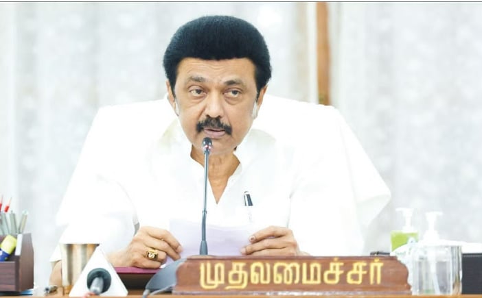 mk stalin ground field visit