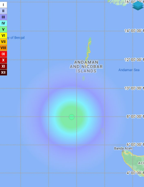 earthquake strikes andaman and nicobar islands