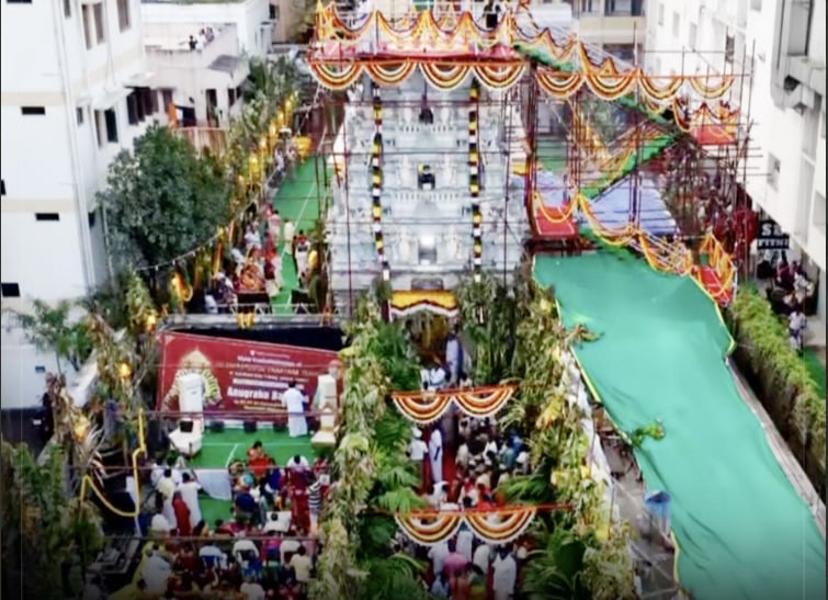 chennai padmavathi temple kumbabishekam
