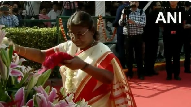 ambedkar birthday draupadi murmu modi respect