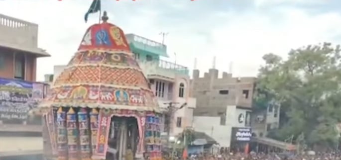 chidambaram natarajar temple car festival