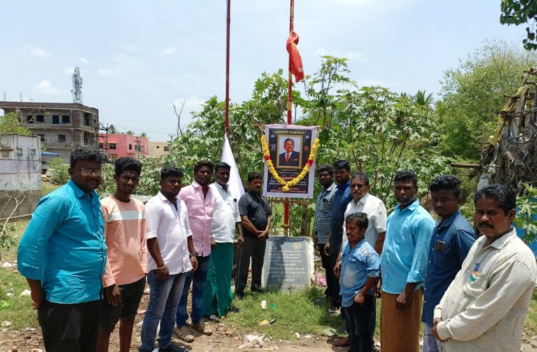 thada chandrasekaran leaders homage