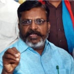 thirumavalavan admitted hospital