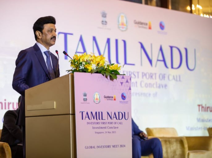 mk stalin inaugurates global investors meeting