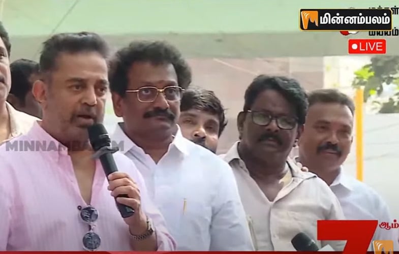 Kamal Haasan says Central Government is against south