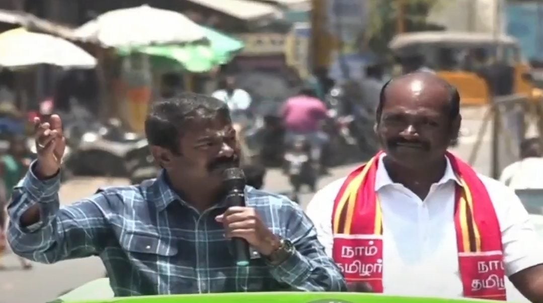 "DMK has not done any work to defeat Annamalai" : Seeman