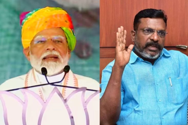 Thirumavalavan seeks registration of case against Modi his hate speech