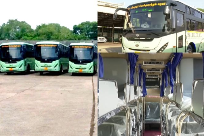200 new SETC buses of PS6 model : What are the facilities?