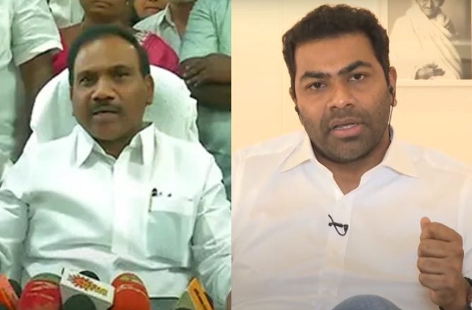 Power sharing... Deputy CM : Aadhav Arjuna's reply to A.Raja!