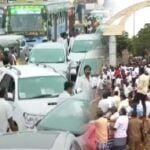 DMK members waiting to welcome Senthil Balaji... traffic stopped!