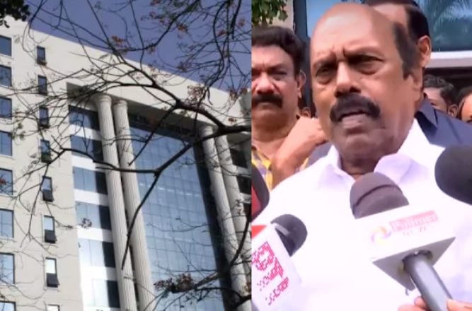 Vibration in the building of the Namakkal poet house? : minister EV Velu Explained