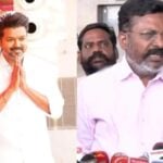 Will you participate on the same stage with Vijay?: Thirumavalavan reply!