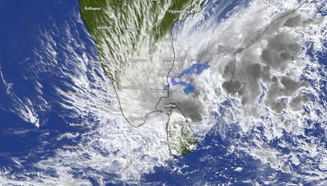 Cyclone Fengal is forming... Heavy rain warning for 4 days!