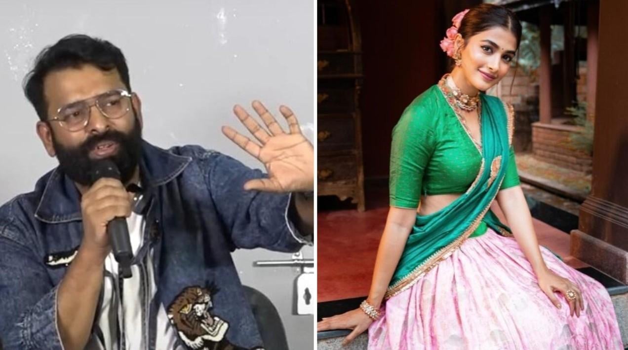 retro santhosh narayanan reply on pooja hegde