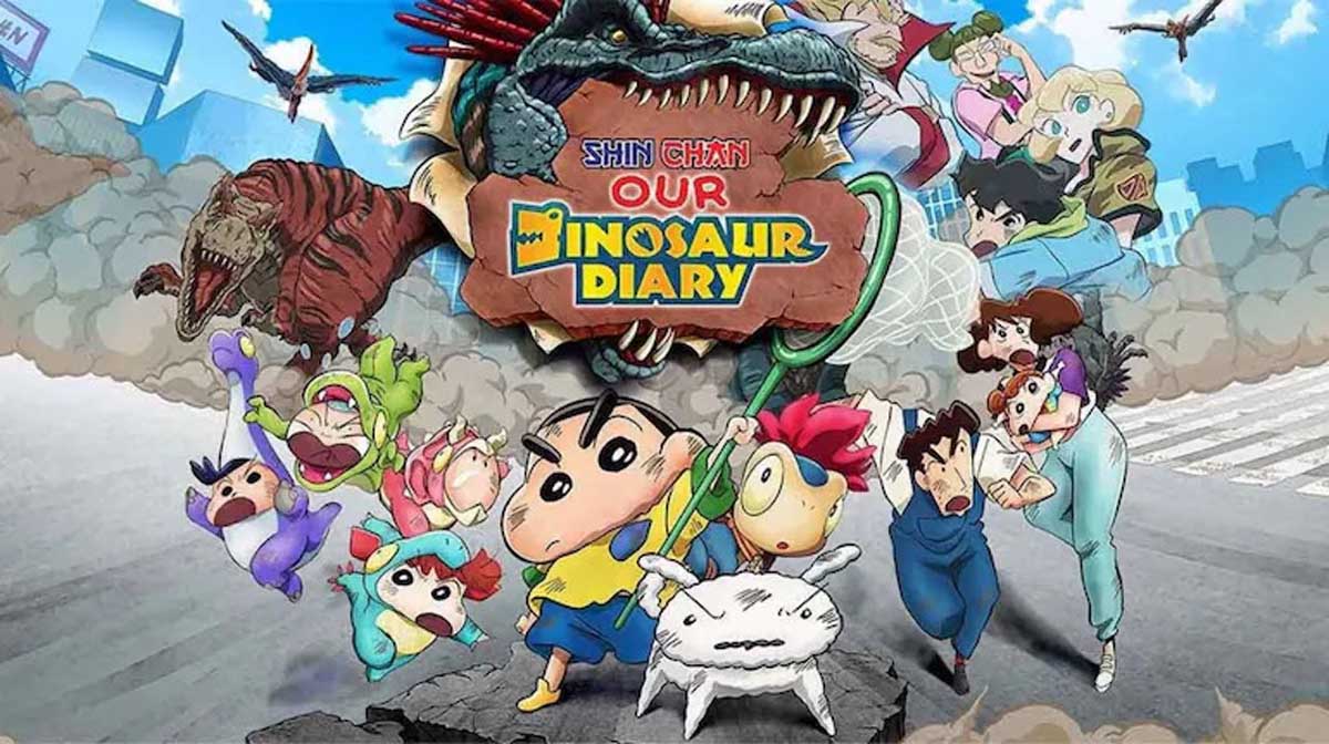 Shin Chan Our Dinosaur Diary Review