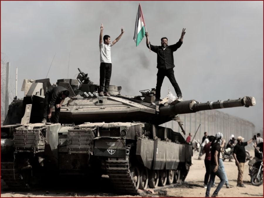 What is the purpose of the Hamas attack? 2