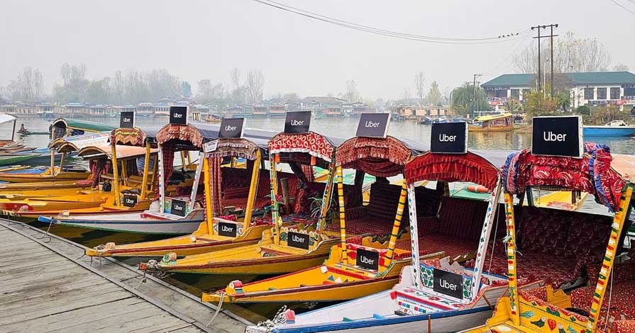 Uber Shikara water transport