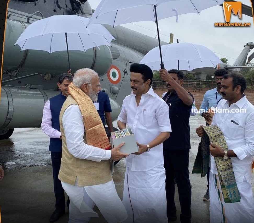 pm modi visit in madurai missing ptr
