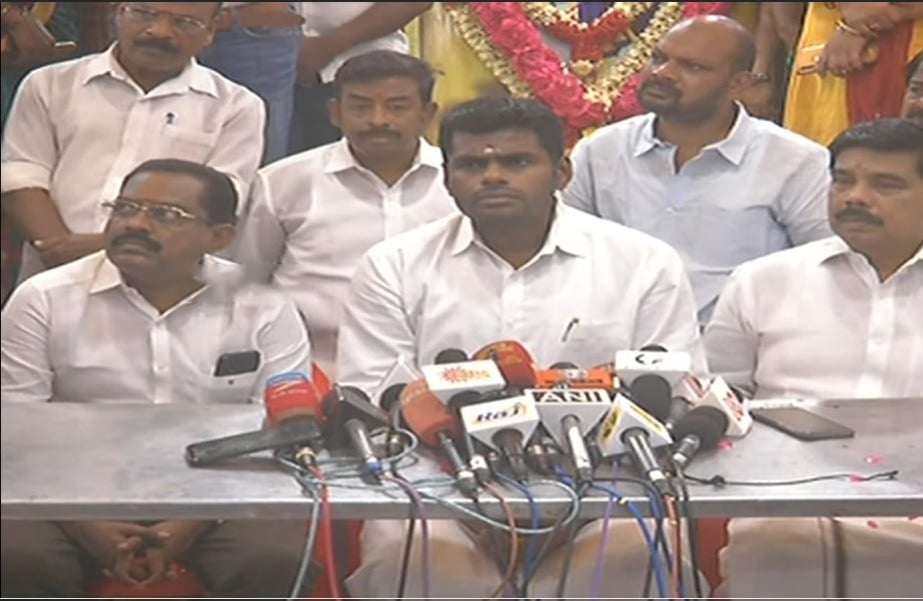 annamalai press meet