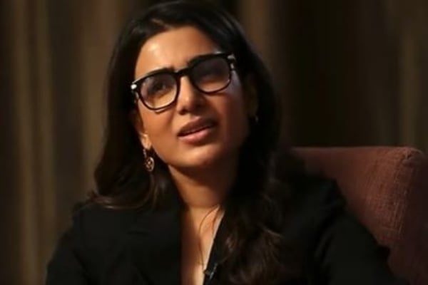 samantha tears about health issue