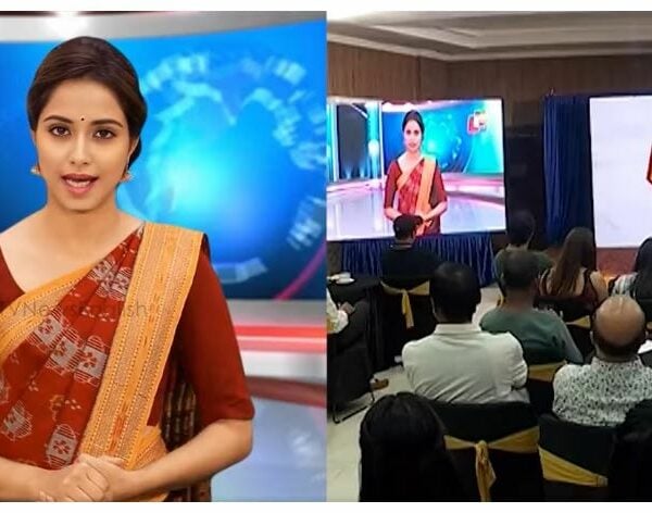 OTV first Artificial Intelligence news anchor Lisa