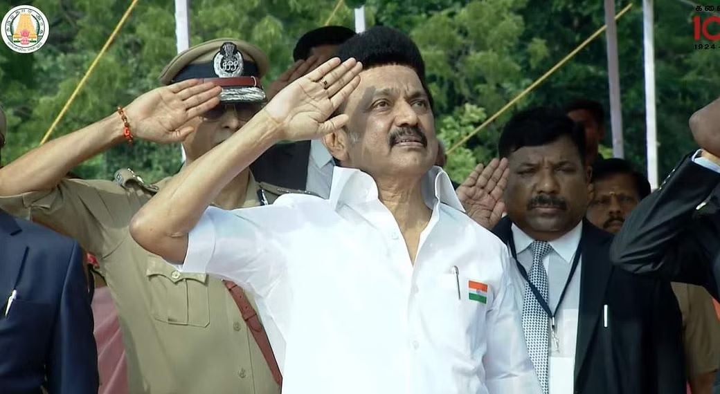 dmk government has not been lax in praising the martyrs of India