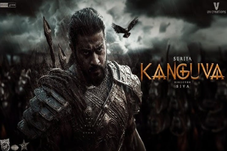 Underwater fight scene in Kanguva movie