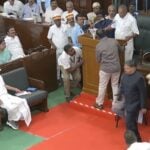 Governor walkout from the assembly again