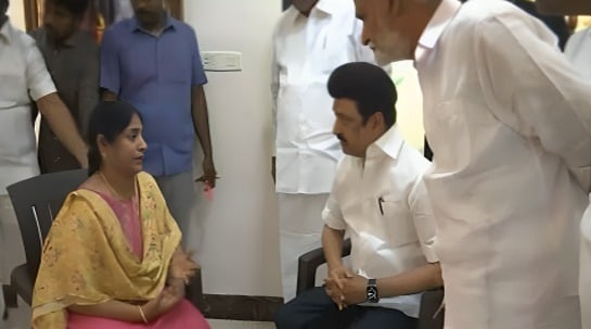Chief Minister condoles with the late Amstrong family!