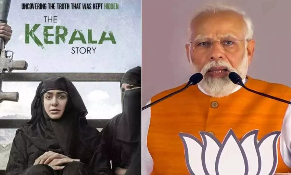 pm modi support the kerala story against the protest