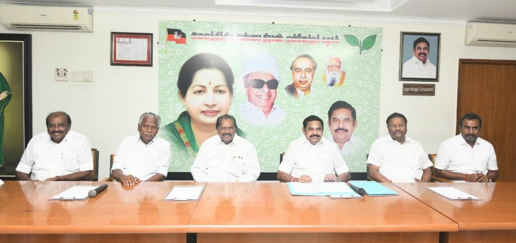 Resolution against Annamalai ADMK reaction