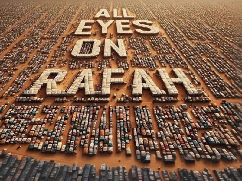 'All Eyes on Rafah' going viral on the internet - Do you know the reason?